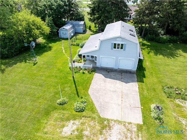 555 Race St, Clyde, OH 43410 - view from above of property