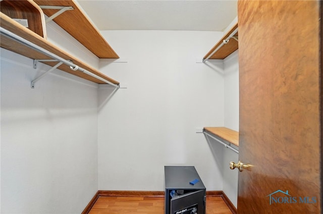 4820 Olde Meadow Ln, Sylvania, OH 43560 - walk in closet with light wood-type flooring