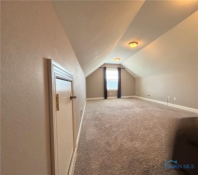 3244 Chasenwood Way, Perrysburg, OH 43551 - bonus room with vaulted ceiling, carpet, and baseboards