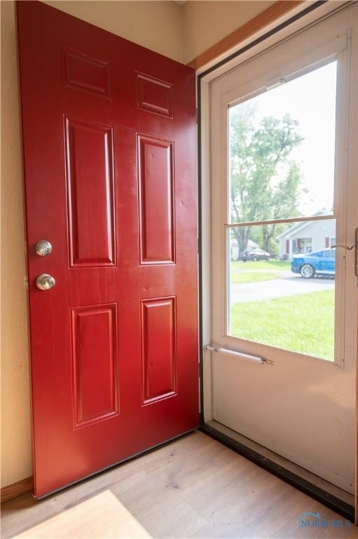 1621 Acorn Dr, Toledo, OH 43615 - doorway with light wood finished floors