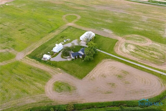 15819 County Road D, Wauseon, OH 43567 - aerial view of sparsely populated area