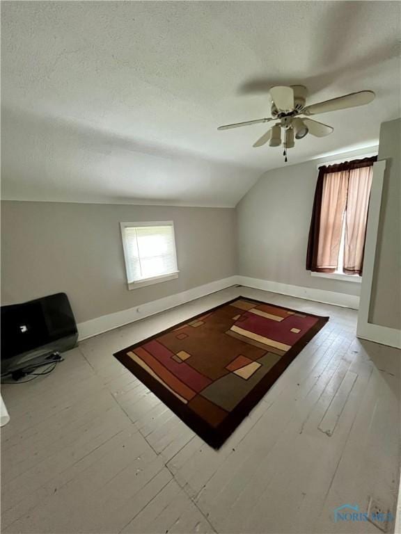 11157 State Route 500, Paulding, OH 45879 - additional living space with ceiling fan, vaulted ceiling, and baseboards