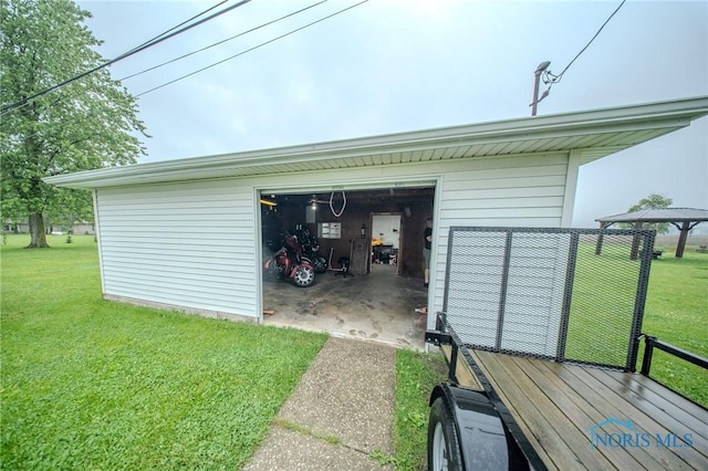 327 Klingler Rd, Paulding, OH 45879 - view of detached garage