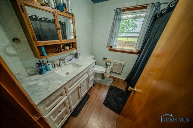 327 Klingler Rd, Paulding, OH 45879 - bathroom with vanity and wood finished floors