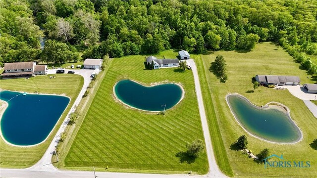 13926 Rd 154, Paulding, OH 45879 - bird's eye view of a pool area