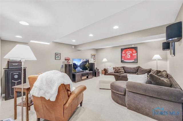 4360 Turtle Creek Dr, Perrysburg, OH 43551 - living area featuring recessed lighting and light carpet