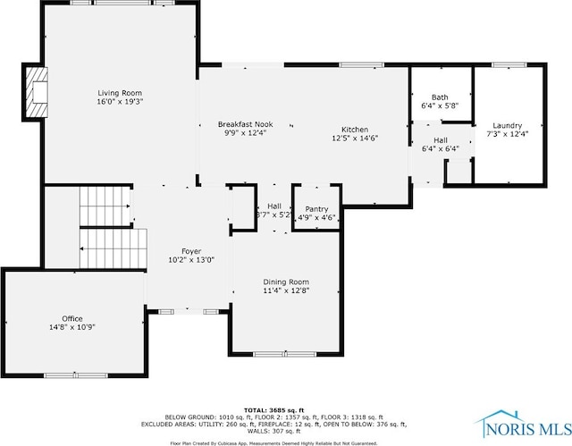4360 Turtle Creek Dr, Perrysburg, OH 43551 - floor plan / room layout