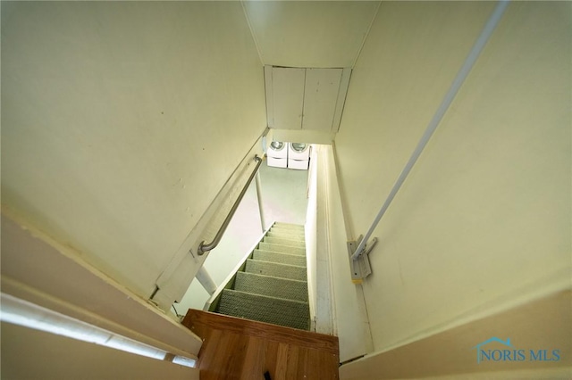 313 E Lynn St, Edgerton, OH 43517 - view of staircase