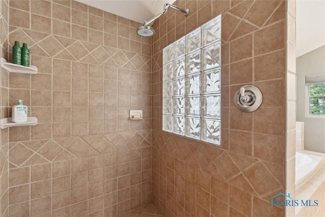 3127 Drummond Rd, Toledo, OH 43606 - full bathroom with a tile shower