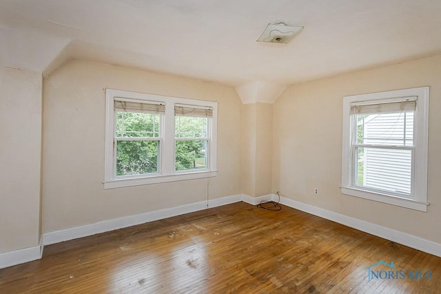 3819 Rushland Ave, Toledo, OH 43613 - additional living space featuring hardwood / wood-style flooring and baseboards