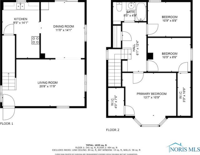 630 Highland Ave, Toledo, OH 43610 - floor plan / room layout
