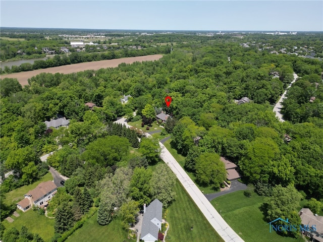 25840 W River Rd, Perrysburg, OH 43551 - view of property location featuring a forest
