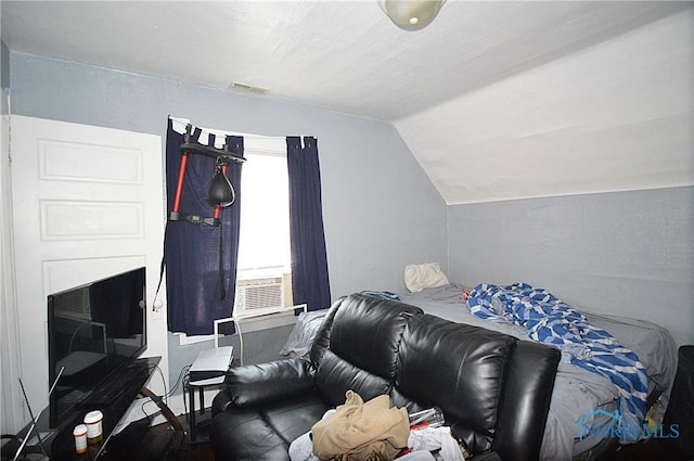 2617 York St, Toledo, OH 43605 - bedroom featuring vaulted ceiling and cooling unit