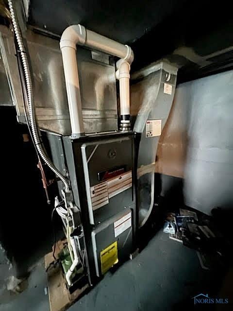 2617 York St, Toledo, OH 43605 - utilities with heating unit