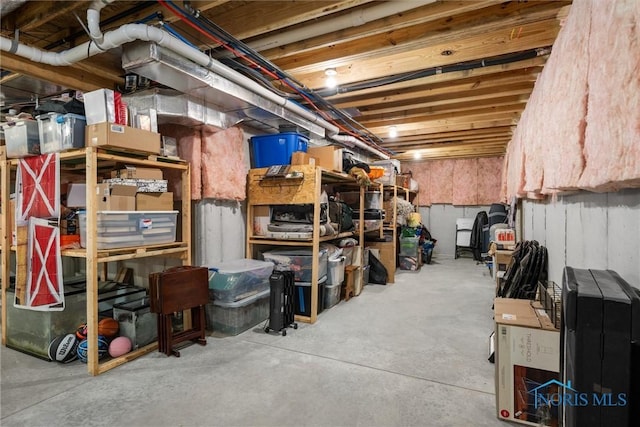 2914 Wingston Rd, North Baltimore, OH 45872 - view of unfinished basement