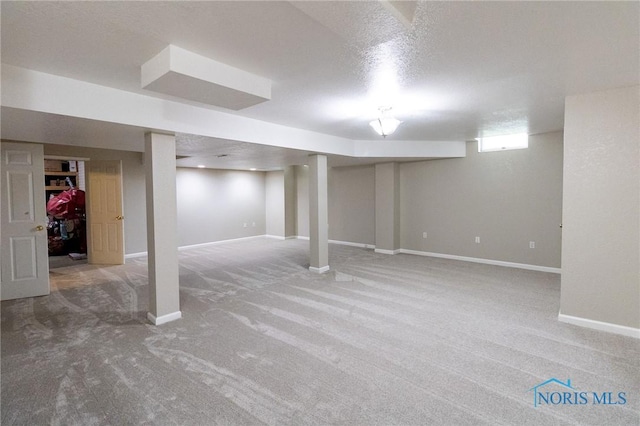 7663 Cortland Ct, Holland, OH 43528 - finished basement with carpet flooring and baseboards