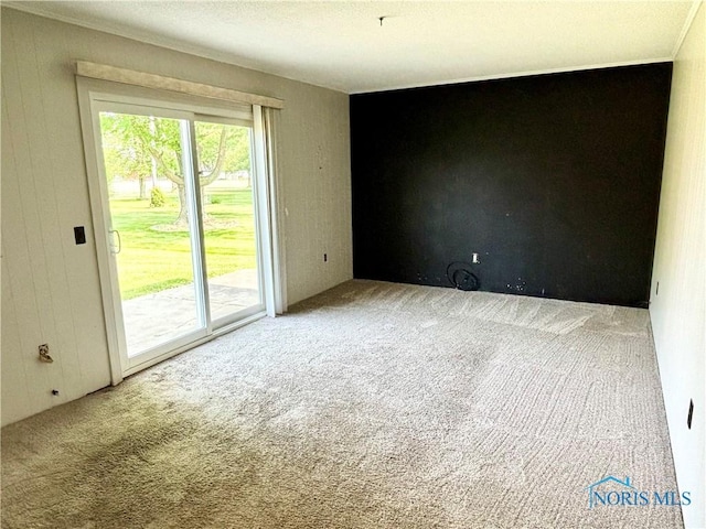 1105 S Lallendorf Rd, Oregon, OH 43616 - view of carpeted spare room