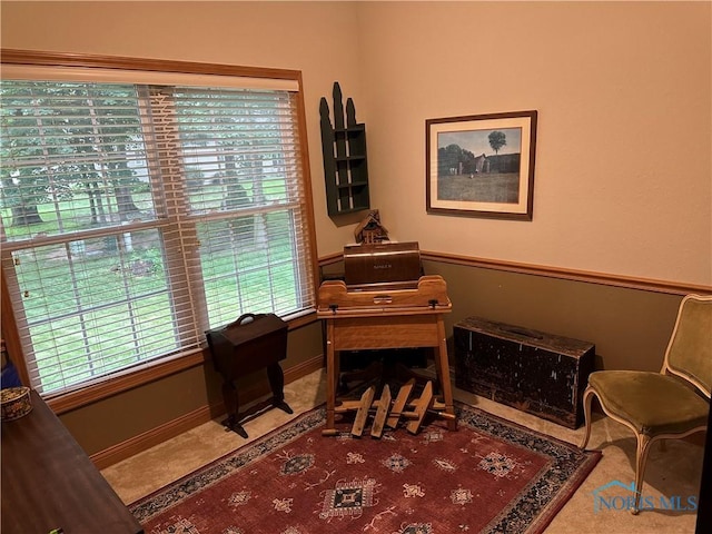 8828 Cedar Bend Rd, Sylvania, OH 43560 - sitting room with baseboards