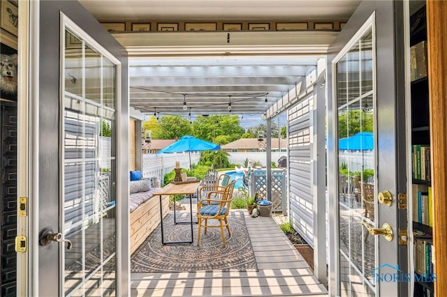 713 N Vine St, Fostoria, OH 44830 - view of sunroom