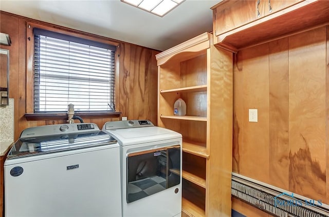 7149 Wales Rd, Northwood, OH 43619 - washroom with separate washer and dryer and cabinet space