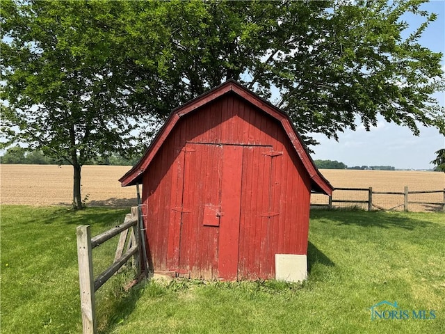 V-437 State Route 108, Napoleon, OH 43545 - view of outdoor structure featuring a view of countryside