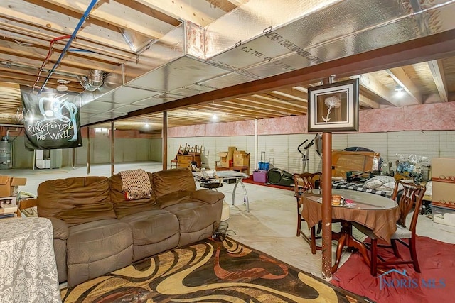 11023 Bay Trace Dr, Perrysburg, OH 43551 - below grade area with water heater