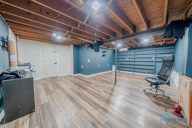 3849 Sylvanwood Dr, Sylvania, OH 43560 - below grade area featuring wood finished floors