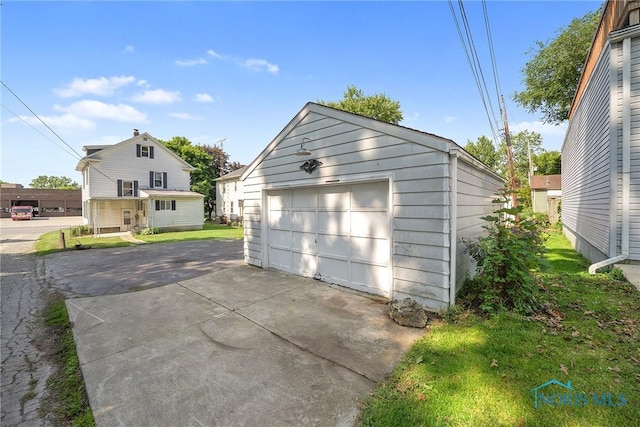 230 W S St, Fostoria, OH 44830 - view of detached garage