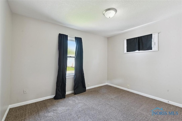 308 Edith Ave, Findlay, OH 45840 - carpeted empty room featuring baseboards and a textured ceiling