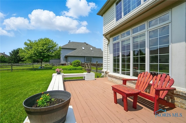 7433 Valhalla Dr, Maumee, OH 43537 - view of wooden deck