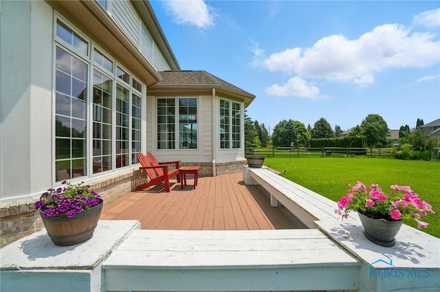7433 Valhalla Dr, Maumee, OH 43537 - view of wooden terrace