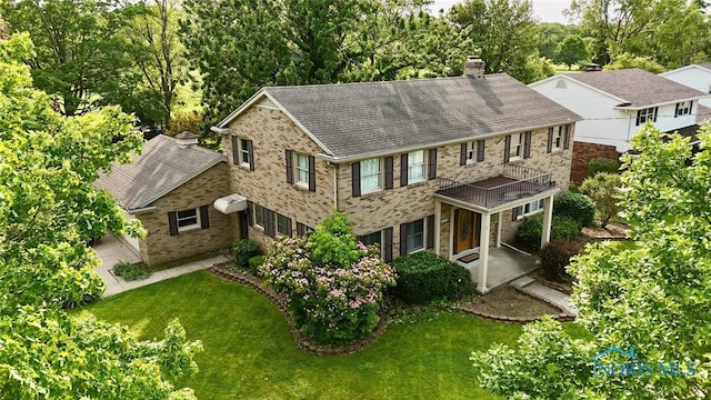 2016 Pinelawn Dr, Toledo, OH 43614 - aerial view of property and surrounding area