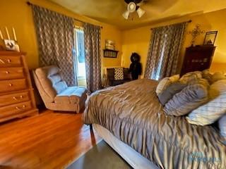 443 E 4th St, Ottawa, OH 45875 - bedroom with wood finished floors