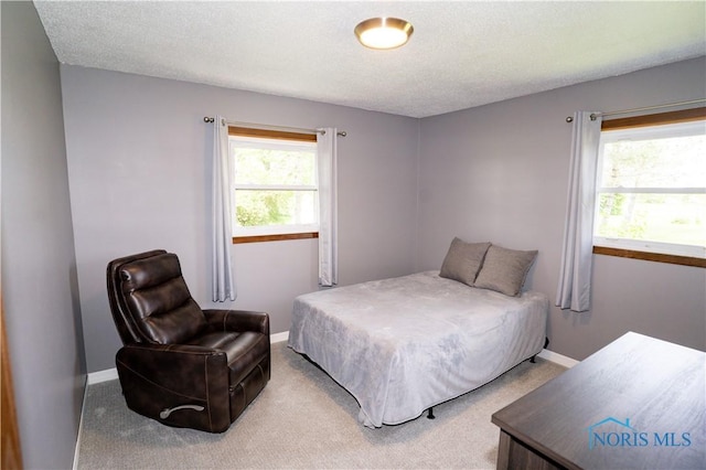 15480 State Route 18, Holgate, OH 43527 - carpeted bedroom with baseboards and a textured ceiling