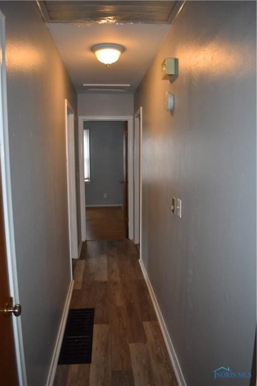 38 N Melody Ln, Waterville, OH 43566 - hallway with wood finished floors and baseboards