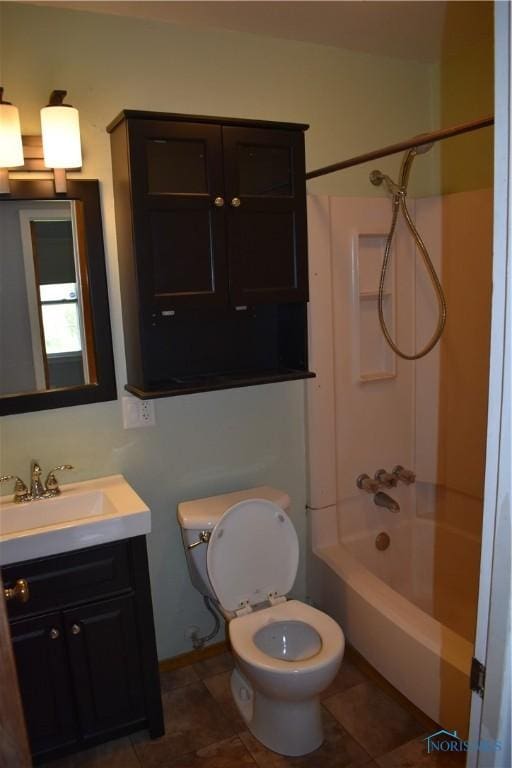 38 N Melody Ln, Waterville, OH 43566 - full bathroom with vanity, shower / washtub combination, and toilet