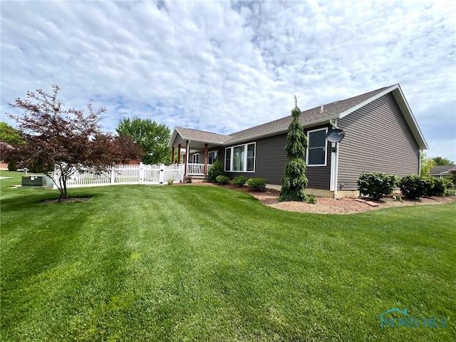 606 Polaris Dr, Upper Sandusky, OH 43351 - view of back of house