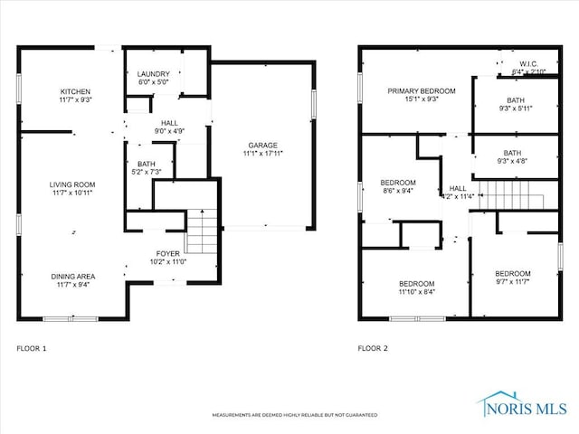1058 Rockcress Dr, Toledo, OH 43615 - property floor plan