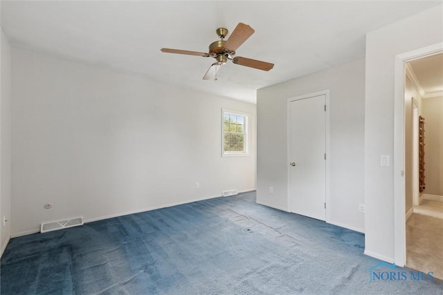 431 Hertford Ct, Maumee, OH 43537 - unfurnished bedroom with carpet and ceiling fan