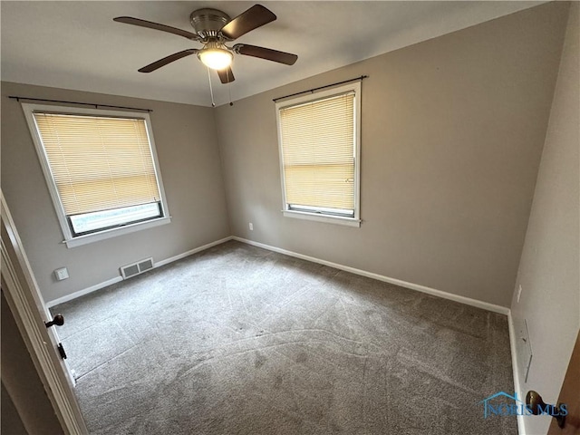 4538 Vineyard Rd, Toledo, OH 43623 - spare room with carpet floors, healthy amount of natural light, and baseboards