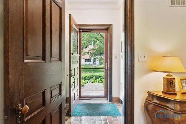 3534 Edgevale Rd, Ottawa Hills, OH 43606 - entrance foyer with ornamental molding