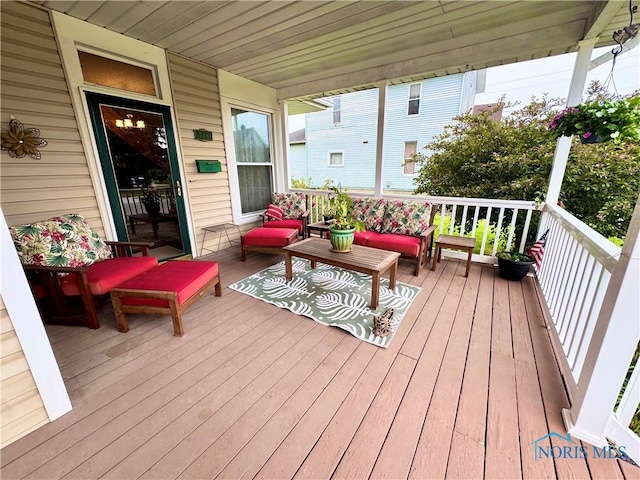 118 N Maple St, Hicksville, OH 43526 - deck featuring outdoor lounge area