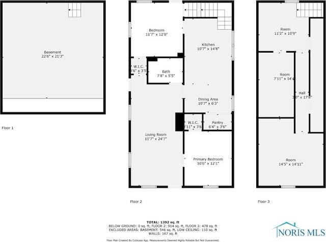 1528 Hirzel St, Toledo, OH 43605 - property floor plan
