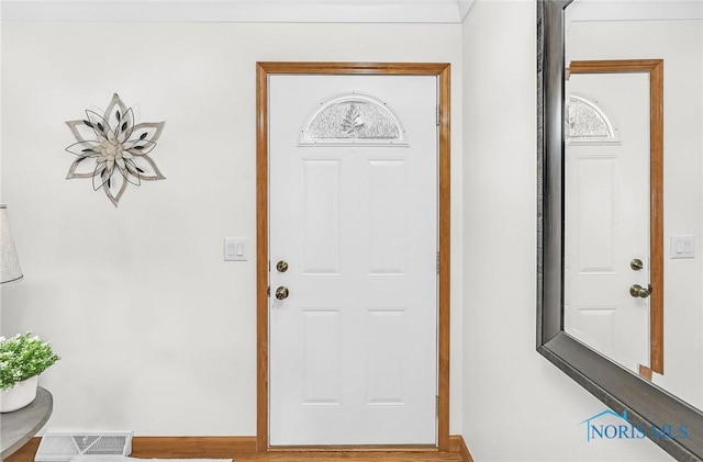 1796 Bucklew Dr, Toledo, OH 43613 - foyer featuring wood finished floors