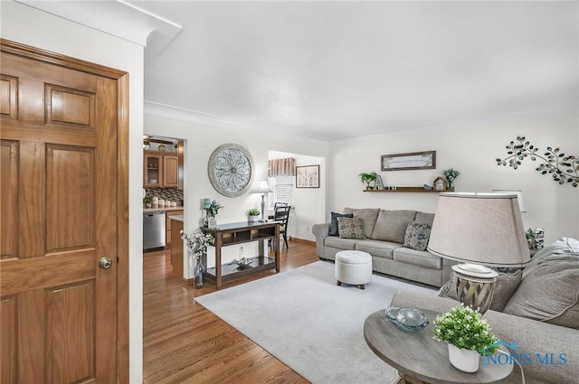 1796 Bucklew Dr, Toledo, OH 43613 - living room with wood finished floors