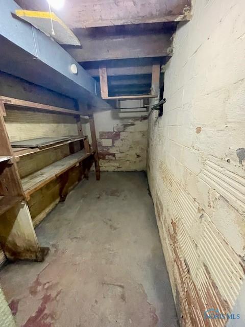 3223 Maple St, Toledo, OH 43608 - view of unfinished basement