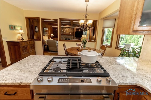 2439 Notting Hill Rd, Toledo, OH 43617 - dining room with a chandelier