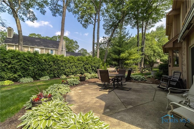 2439 Notting Hill Rd, Toledo, OH 43617 - view of patio with outdoor dining space