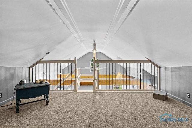 254 N Worthy St, Marblehead, OH 43440 - bonus room featuring vaulted ceiling and baseboards