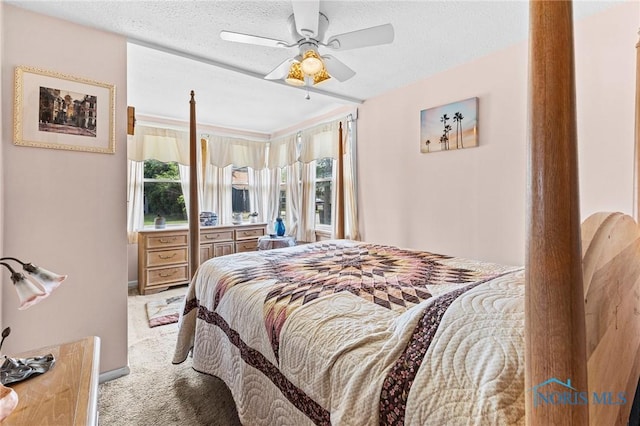 254 N Worthy St, Marblehead, OH 43440 - bedroom featuring light carpet and a ceiling fan